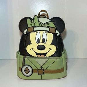 Disney Park Exclusive Minnie Safari Loungefly Bag